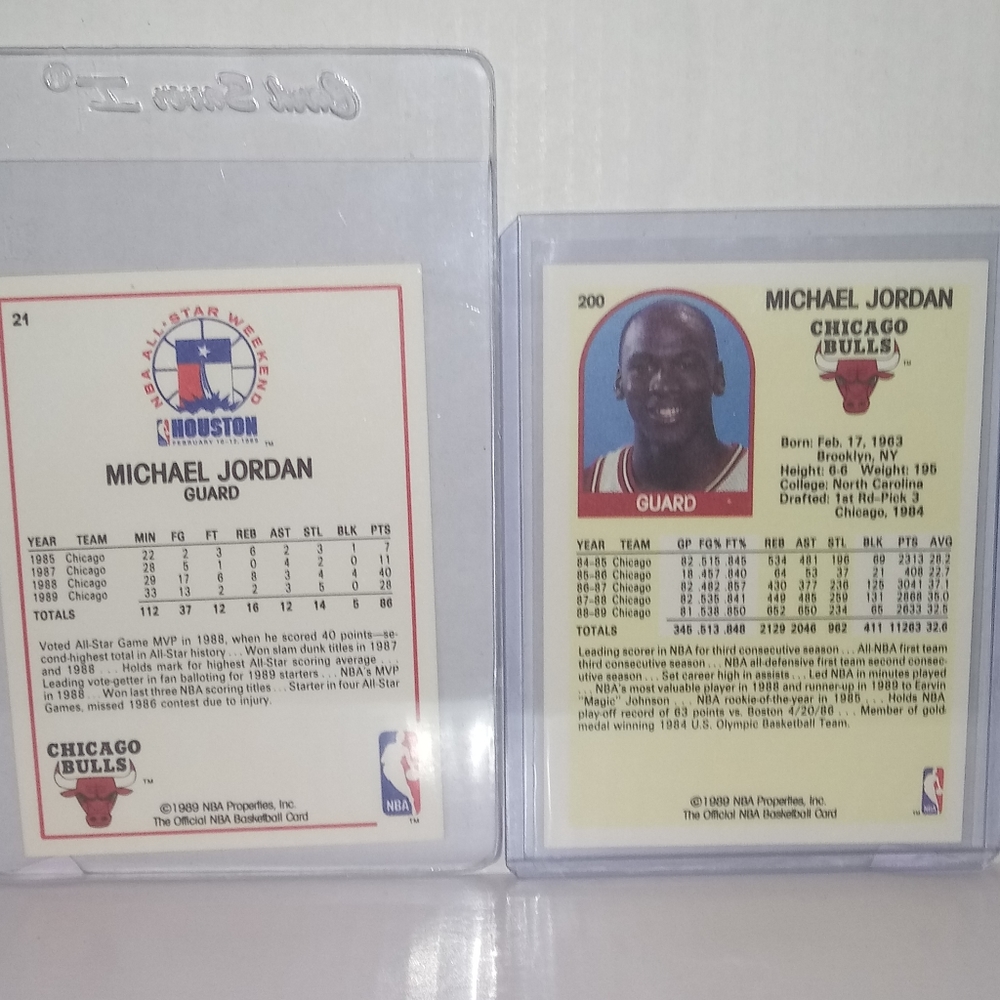 Jordan "NBA Hoops" Cards - Picture 2 of 9